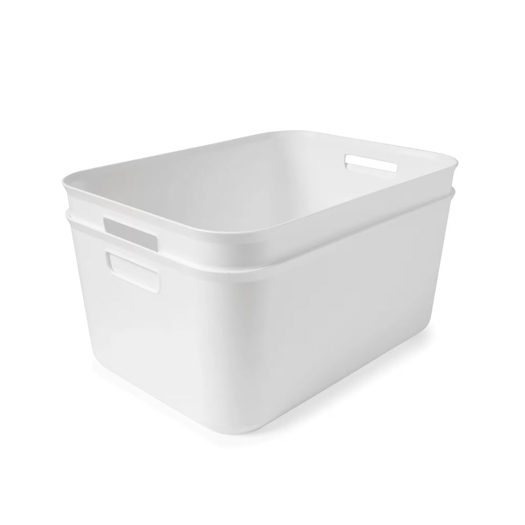 12.5L white utility storage tub