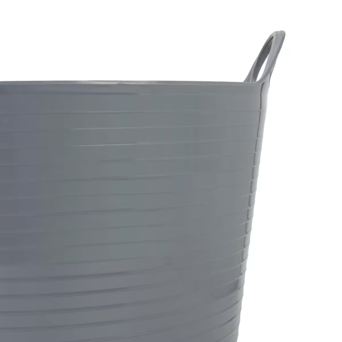 40L flexible laundry tub with handles – side view