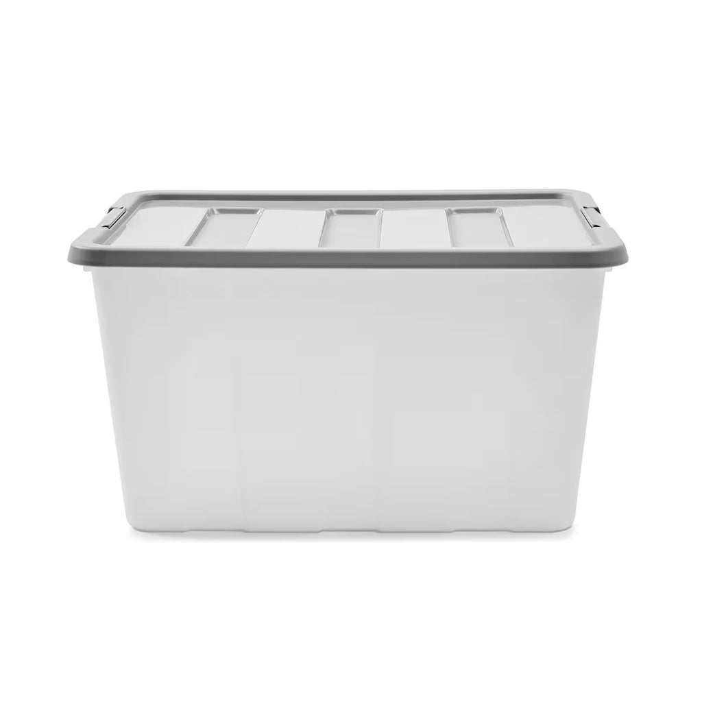 30L Stackable Storage Tub Grey
