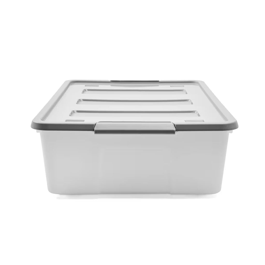 40l Stackable Storage Box Grey