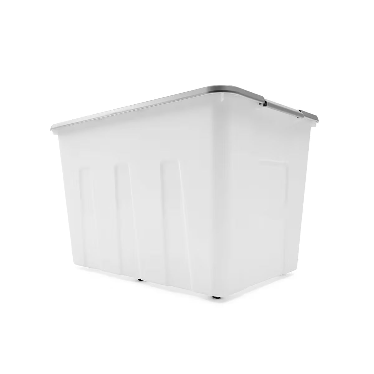 80L storage tub on wheels with lid