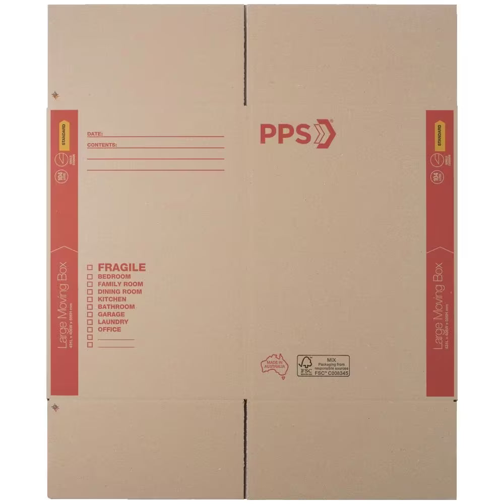 Heavy-Duty Large Moving Box 104L
